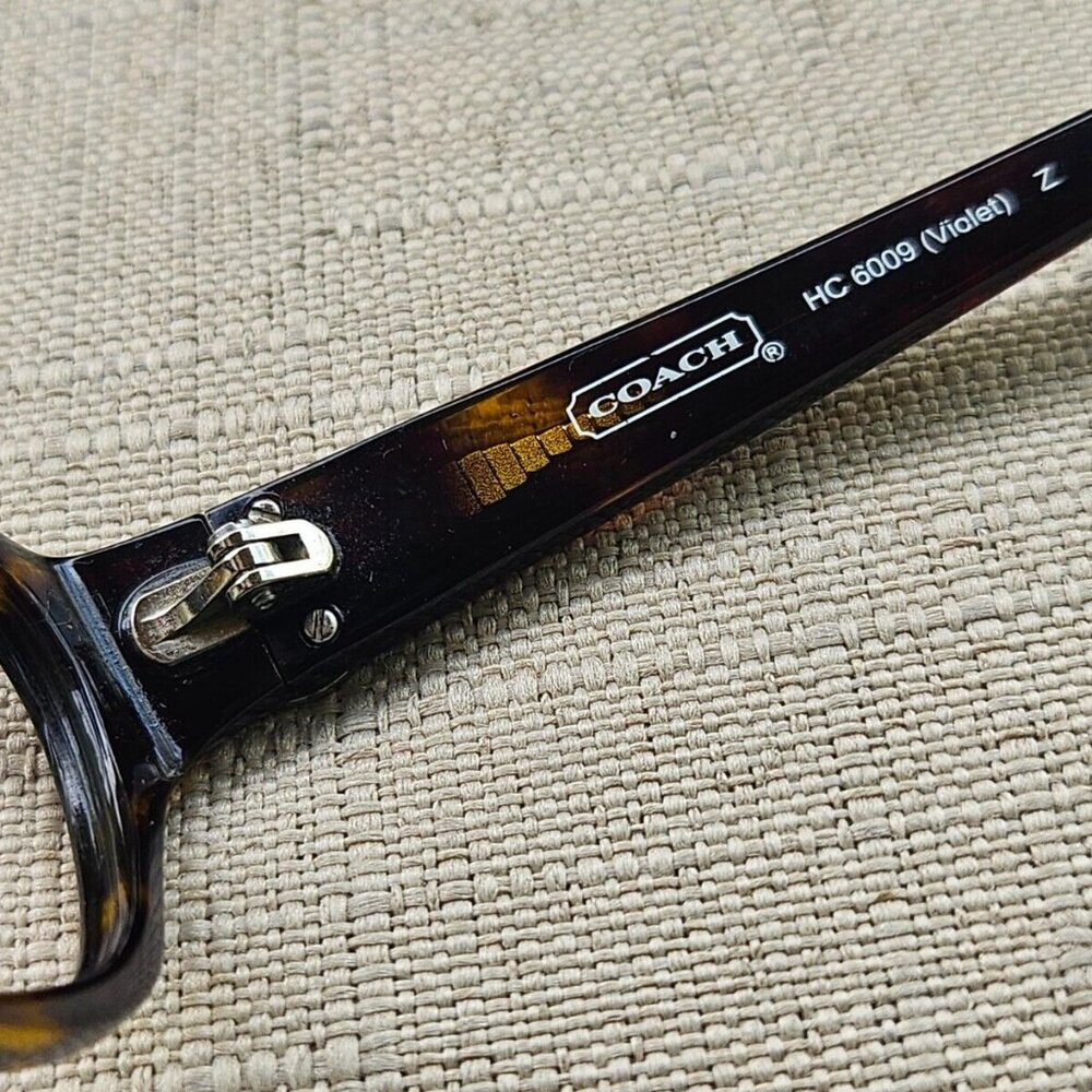 Coach Ladies Glasses Frame VIOLET HC6009 Dark Tortoise Eyeglasses 50[]16 135 - Picture 10 of 11
